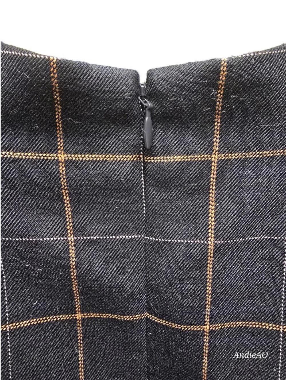 Theory Jasneah Tile Check Mini Dress Sz. 10 - Picture 3 of 9